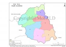 गण्डकी गाउँपालिकाको श्रोत नक्शा 